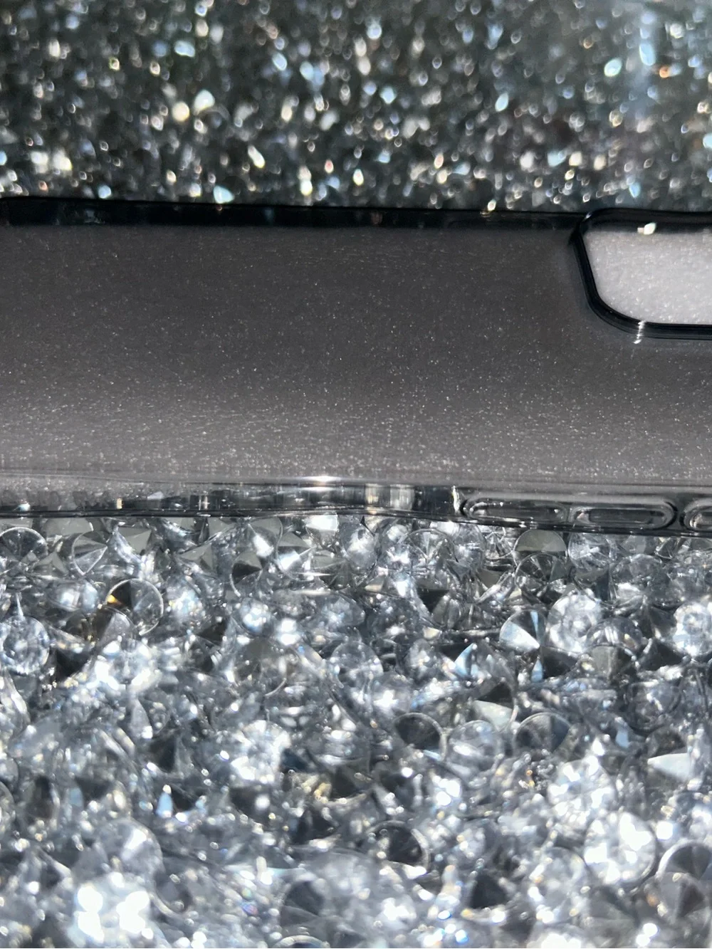 iPhone 15 pro max Phone Case - clear Gray